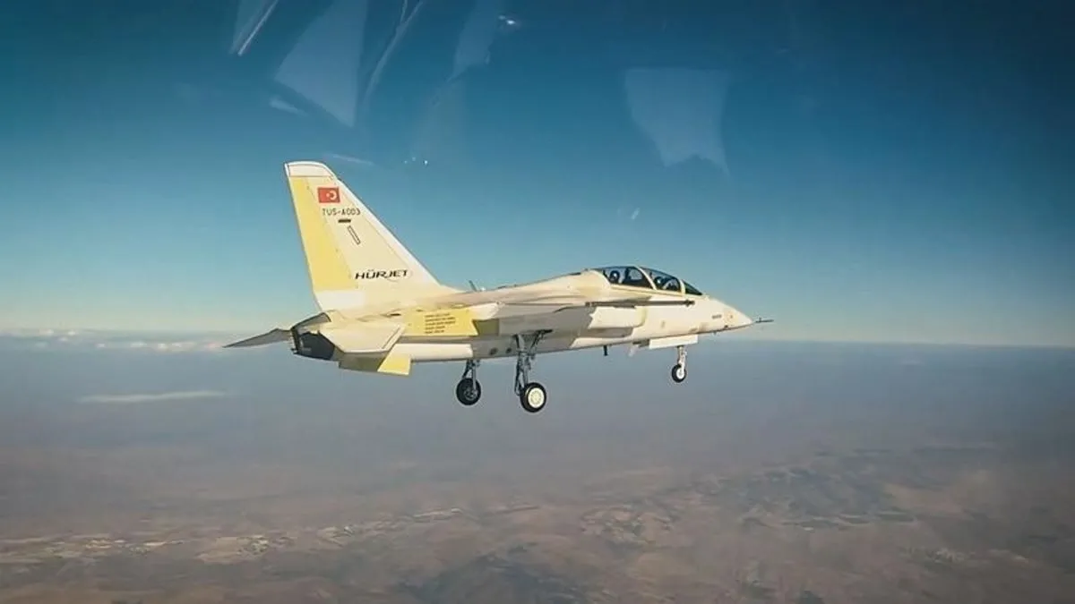 HÜRJET’in ikinci prototipinden ilk uçuş başarısı